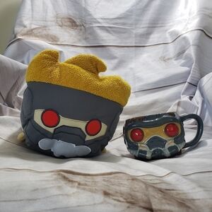 Disney Marvel Star Lord Tsum Tsum Funko Coffee Mug Set Guardians Of The Galaxy